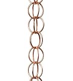 Copper Link Rain Chain