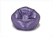 X Rocker 98008 Large Purple Shiny Bean Bag Chair