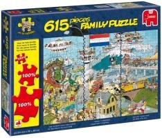 Jumbo Spiele Familien-Puzzle Land & See - 615 Teile
