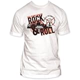 Velvet Underground Red Rock & Roll Adult T-Shirt In White