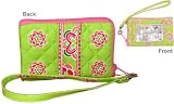 New Stephanie Dawn Handbag ID Wristlet - Gigi Green 10024-009