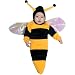 Rubie's Costume Co. Deluxe Baby Bunting, Bumble Bee Costume, 1 to 9 Months
