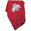 Ohio State Buckeyes NCAA Sweatshirt Blanket Throw