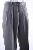 Men’s 100% Virgin Wool Super Gabardine Olive Dress Pants