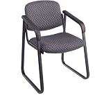 Deluxe Sled Base Arm Chair With Designer Plastic Shell Back By Office Star