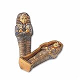 King Tut Mini Sarcophagus with Display Figurine