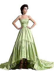 Strapless Taffeta  Dress