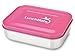 LunchBots Duo Stainless Steel Food Container, Pink
