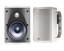 Polk Audio Atrium 45p 50-Watt Powered Indoor Speakers (Pair, White)