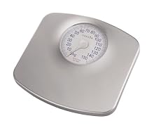 Hanson H400CP Silver Mechanical Bathroom Scales with Large Easy Read Dial