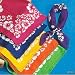 Hibiscus Print Bandannas