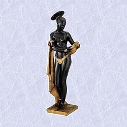 African Negresse statue African water maiden sculpture