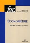 Econom�trie : Th�orie et application