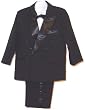 Wedding Tux Ring Bearer Pageant Baby Boy-Youth Tuxedo Suit Holiday