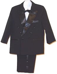 Wedding Tux Ring Bearer Pageant Youth Tuxedo Suit Holiday