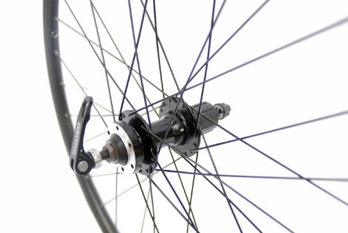 REAR WHEEL DBL WALL MTB QR 8/9 SPEED DISC/V BLK