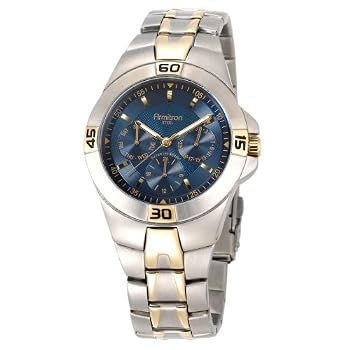 Armitron Men's Two-Tone Sub Dial Watch #204307BLTT