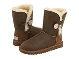 UGG 5838 BAILEY BUTTON BOMBER JACKET CHESTNUT