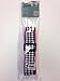 ORB Travel Premium Designer Luggage Strap-LS225BWR-Houndstooth-Black/White/Red