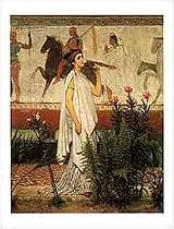 A Greek Woman Art Poster Print by Sir Lawrence Alma-Tadema, 24x32