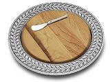Wilton Armetale 377534 Laurelberry Serving Tray with Cheeseboard 12-in. by Wilton Armetale