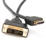 SAVE $29.55 - Eforcity Black 6FT /2 Meter HDMI Male to DVI Male Cable $0.44