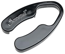 Screwpull Patented 4 Wheel Foil Cutter - Black