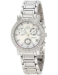 Invicta Womens 4718 II Collection Limited Edition Diamond Chronograph Dress Watch