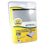 Cables Unlimited USB-1610B All in one 3.5in Internal Black USB Card Reader