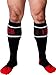 Timoteo-A017-Cellblock13 Viper-Men's High Rise Athletic Socks