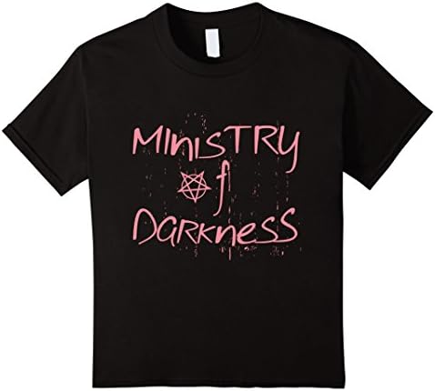Kids Ministry of Darkness Attiude Era T-shirt 12 Black