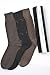 Clout - Men's Dotted Lines Dress Socks (Brown/Black/Tan)