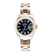 Rolex Ladys Style Heavy Band Stainless Steel & 18K Gold Datejust Model 179173 Oyster Band Fluted Bezel Blue Stick Dial by Rolex