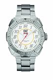 Caterpillar Men’s Speed-5 Date Watch R5 141 11 217 Stainless Steel With Date, White Dial and Stainless Steel Bracelet Reviews