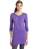 Beyond Yoga Women's Snap Front Henley Tunic