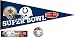 Indianapolis COLTS vs New Orleans SAINTS Super Bowl XLIV PENNANT Bumper Strip Pin Fan PK