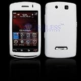 BlackBerry 9530/9500 Storm Solid White Silicon Skin Case