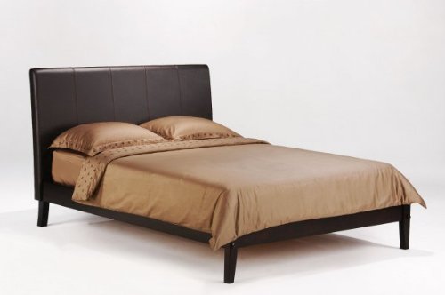 Eastern King Coriander Platform Bed (Chocolate) (45.125