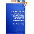 The American Almanac and Repository of Useful Knowledge: For the Year 1843