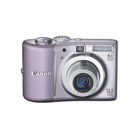 Canon PowerShot A1100IS 12.1 MP Digital Camera with 4x Optical Image Stabilized Zoom and 2.5-inch LCD (Pink)