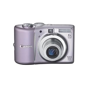 Canon PowerShot A1100IS 12.1 MP Digital Camera with 4x Optical Image Stabilized Zoom and 2.5-inch LCD (Pink)