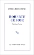 Roberte ce soir