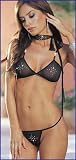 Hot Lingerie Bra/Panty Hot Rhinestone Lingerie Set