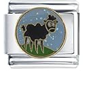 Baa Black Sheep Italian Charms