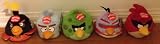 Angry Birds Space 5″ Inch DELUXE Plush with sound Set of 5 (Super Red Bird,Purple Bird,Blue Cube Bird,Black Bird,green monster bird)