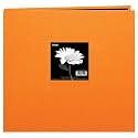 Pioneer MB-10CBFT 12-by-12-Inch Frame-Cover Memory Book, Tangerine Orange