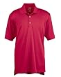 adidas Golf Mens ClimaLite(r) Textured Short-Sleeve Polo
