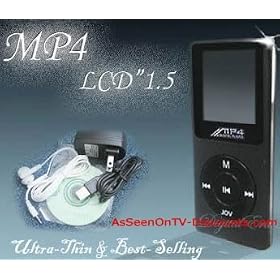 Click here to buy 2GB 1.8 Screen Digital MP4 MP3 Movie Video Photo FM Radio Oled PMP Recorder Player by Unknown.