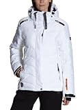 Killtec 19104  Damen Daunenjacke mit abzipbarer Kapuze Menolda, wei&szlig;/schwarz (100), 38