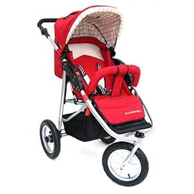 2005 BumbleRide Rocket Stroller Color: Ruby